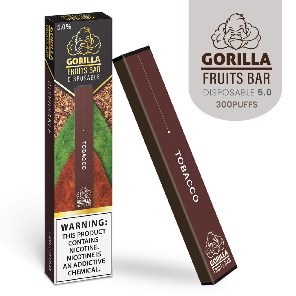 Gorilla Disposable Vape Pen 50mg Tobacco Mixology Vape