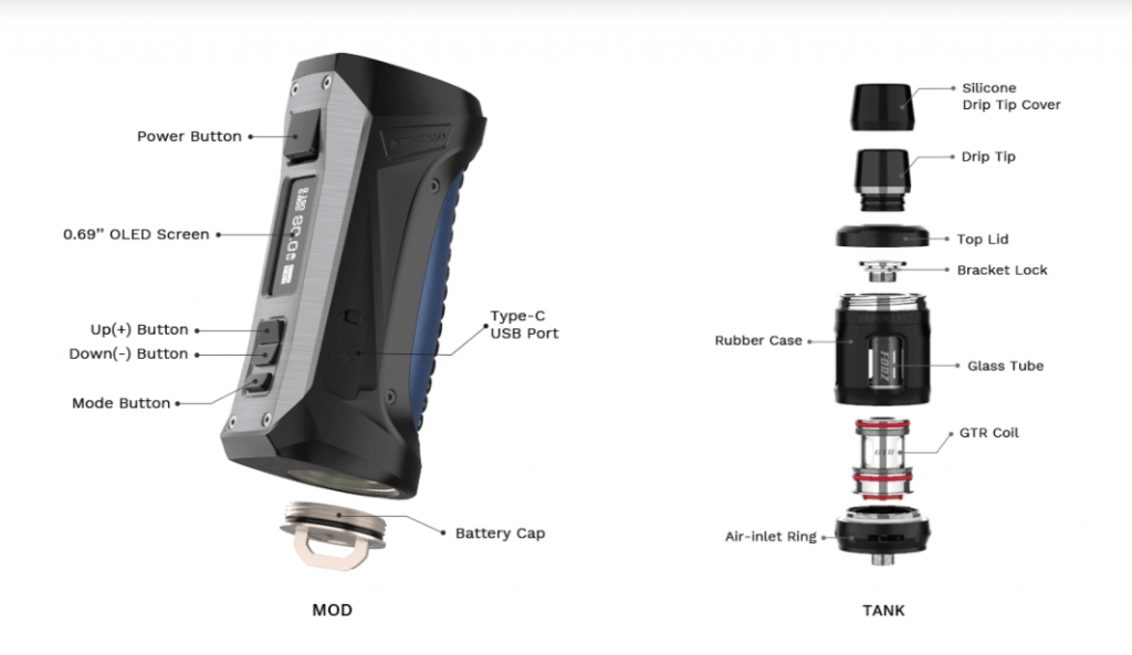 Как разобрать картридж vaporesso. Forz tx80. вапорессо tx. vaporesso forz. vaporesso axon 80w.