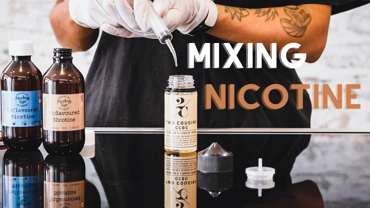 How To Mix 100mg/ml Nicotine In Your ELiquid