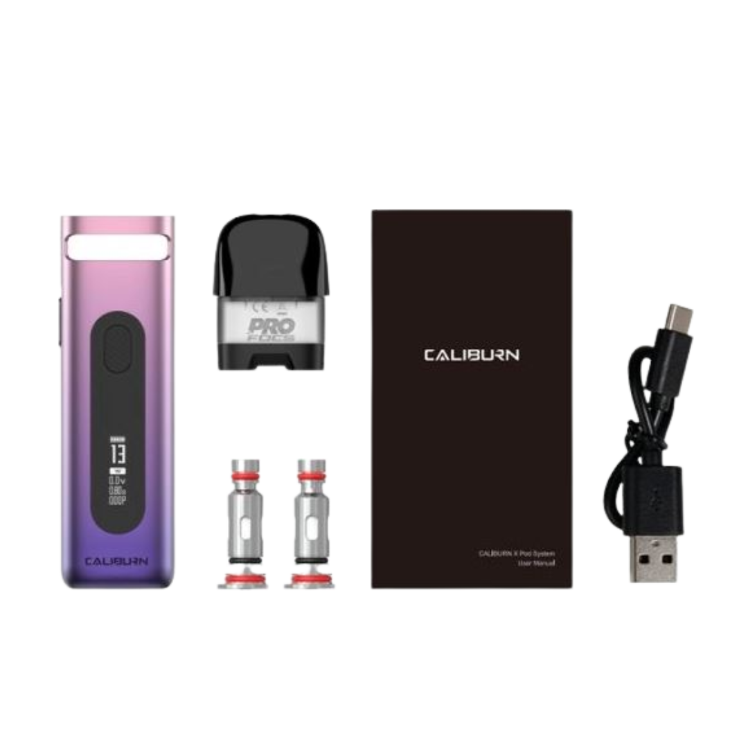 Uwell Caliburn X Pod Kit Vape Devices Mixology Vape