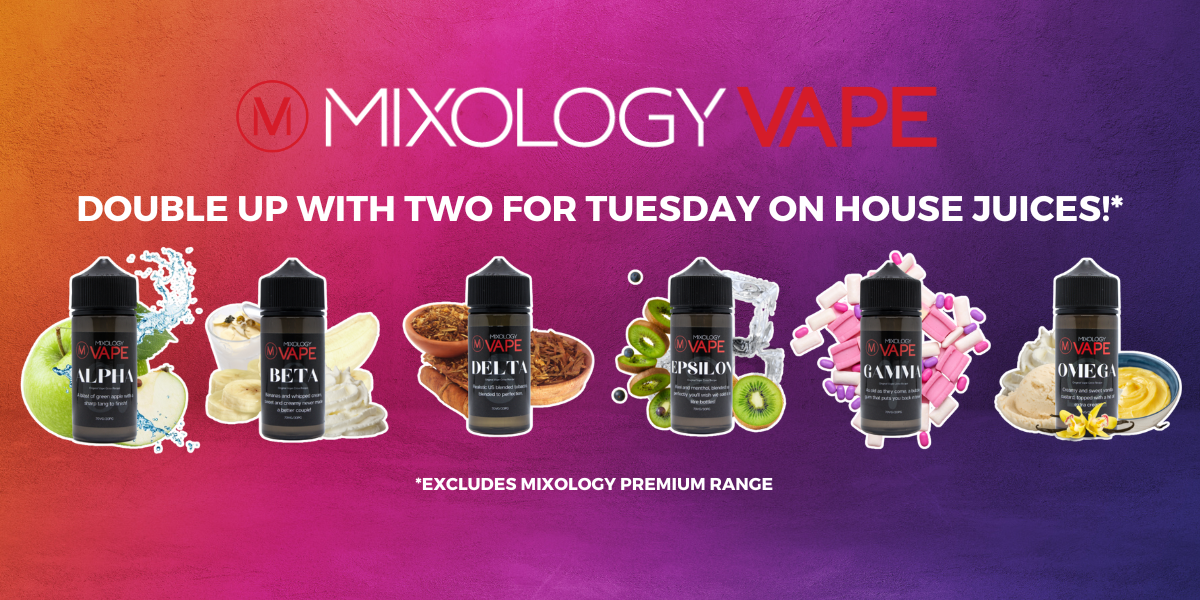 Mixology Vape Nicotine Eliquid and Vape Supplier to Australia & NZ