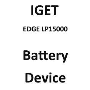 IGET EDGE LP15000 Battery Device